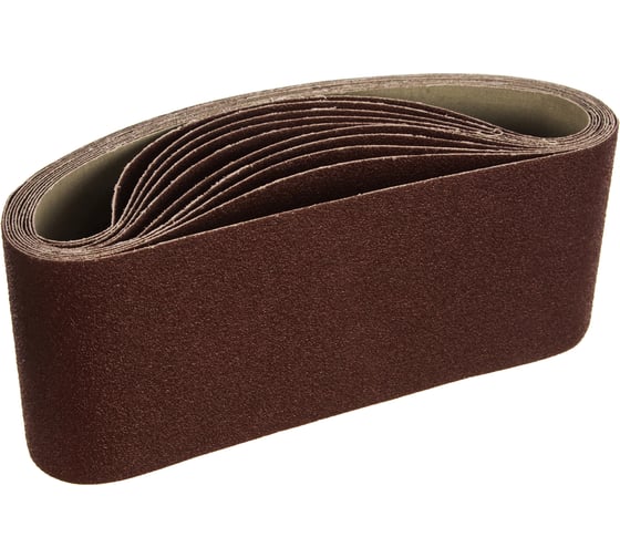 Изображение товара Шлифовальные ленты ЛБ 100х610 мм, А80, 14А, 10 шт. Tsunami D76110061014080