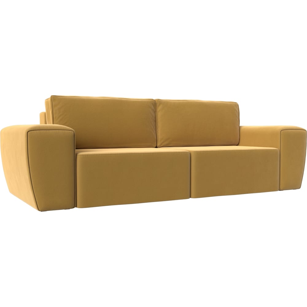 Прямой диван Лига диванов прямой диван лига диванов куба микровельвет желтый