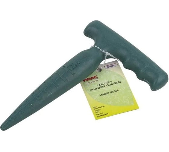 Изображение товара Сажалка-лункообразователь WMS Tools пластиковый, с разметкой WMC-BT424