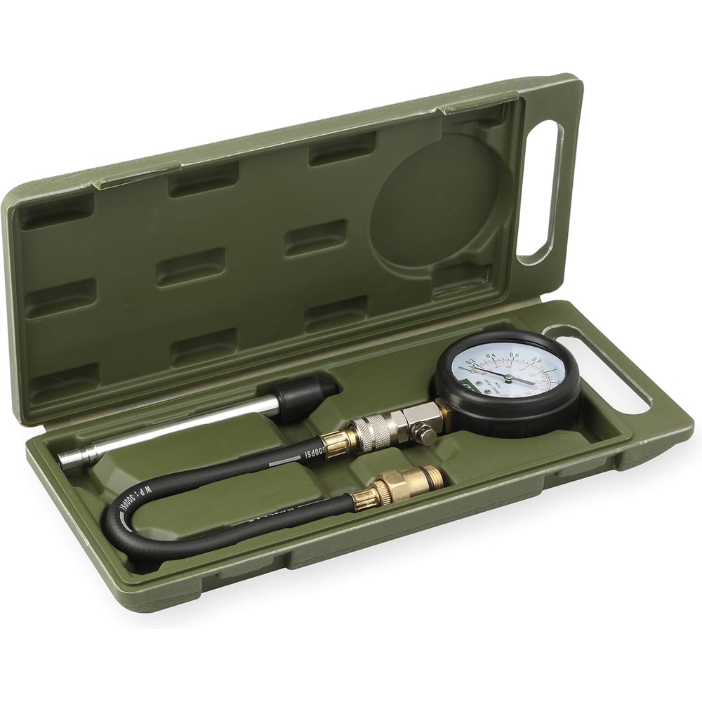 Изображение товара Компрессометр для бензиновых двигателей Дело Техники 830104 - точное измерение компрессии