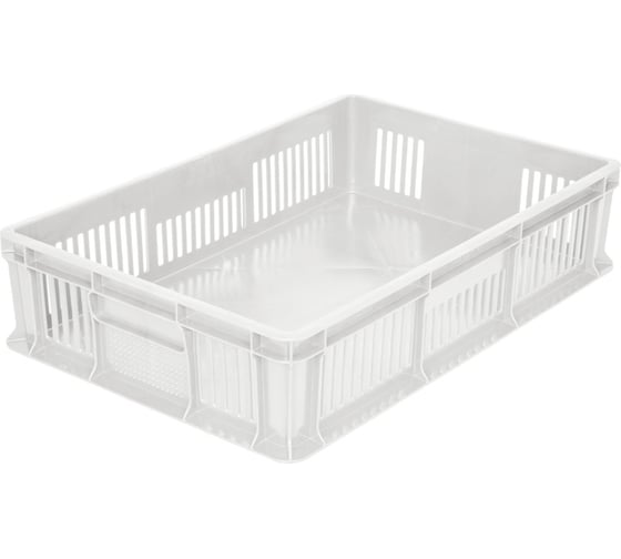 Изображение товара Морозостойкий ящик Тара.ру 600х400х140 мм, белый 17197