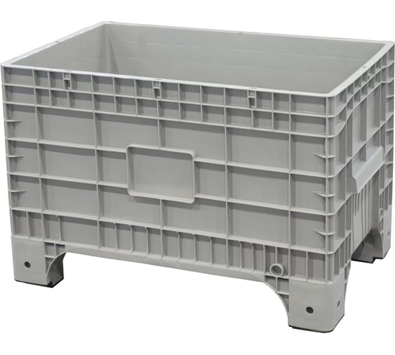 Изображение товара Контейнер на ножках ТАРА Big Box 1017х636х673 мм, серый 11352
