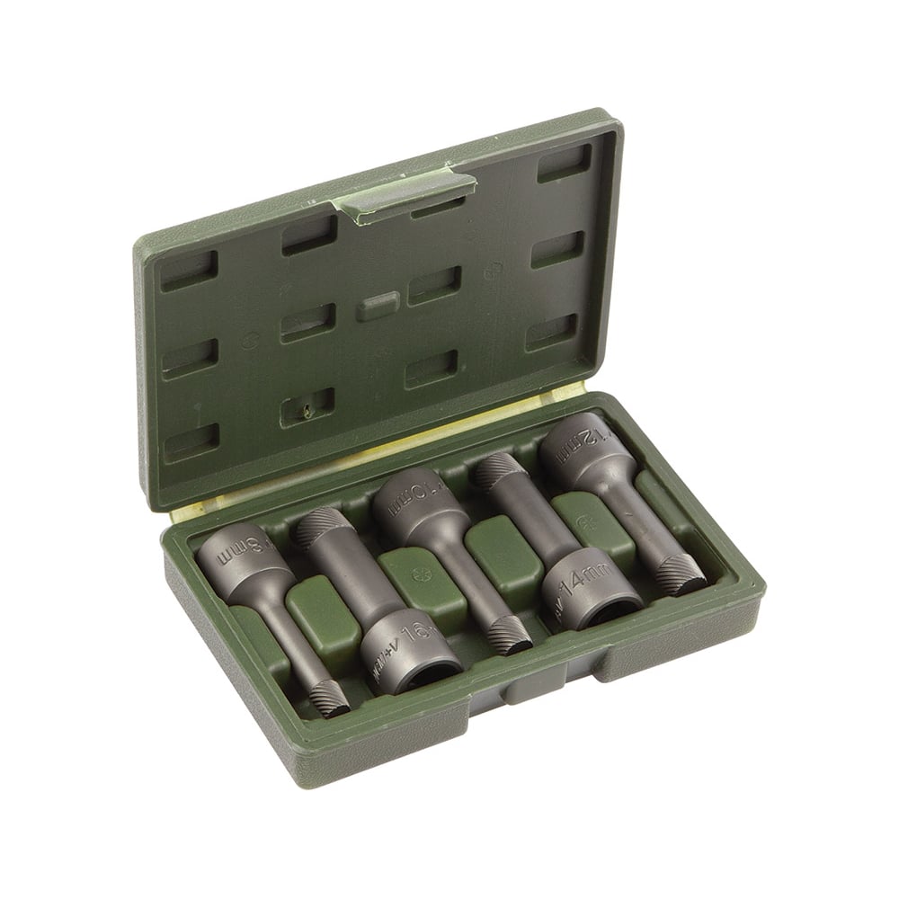 Изображение товара Набор экстракторов внутренних 1/2'' 5 предметов Дело Техники для извлечения болтов M8-M16