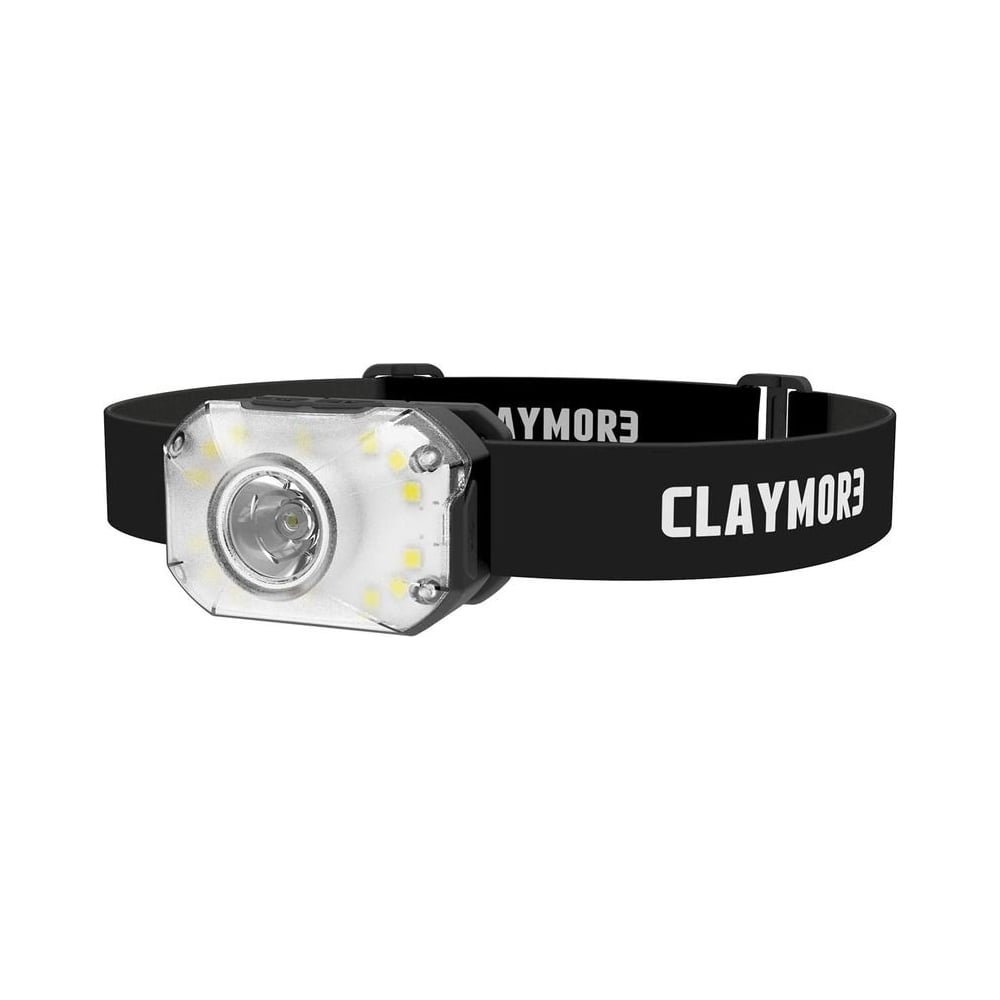 Изображение товара Налобный фонарь CLAYMORE Heady2 Black CLC-420BK с аккумулятором и IP54