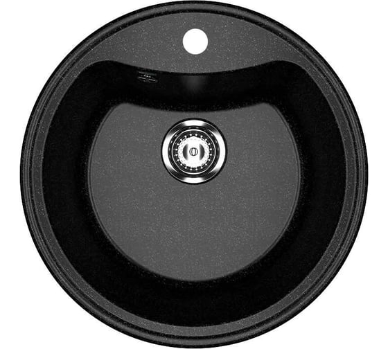 Изображение товара Мойка для кухни из искусственного камня Ulgran черный U-601-308