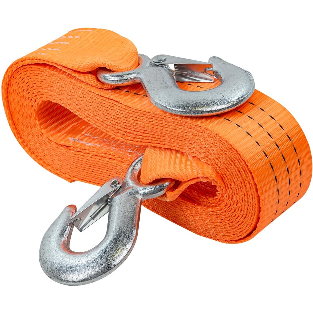 Изображение товара Буксировочная лента Forsage 3.5т 6м ленточная оранжевая