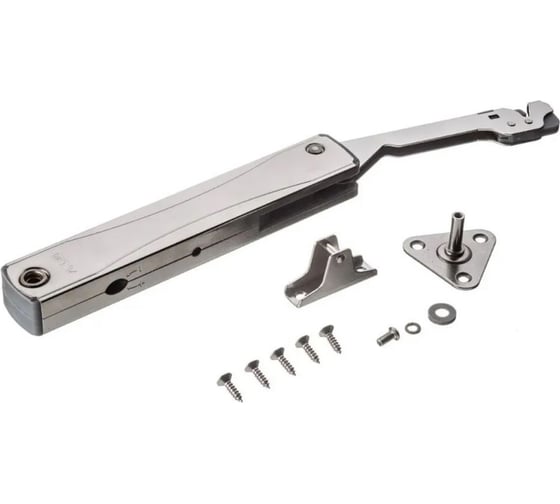 Изображение товара Подъёмный механизм GTV minilift strong - без доводчика, для фасада 5-6кг, хром PD-MINILIFTNEW-STRONG