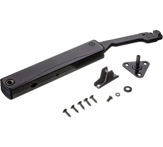 Изображение товара Подъёмный механизм GTV minilift strong - без доводчика, для фасада 5-6кг, черный PD-MINILIFTNEW-STRONG-20