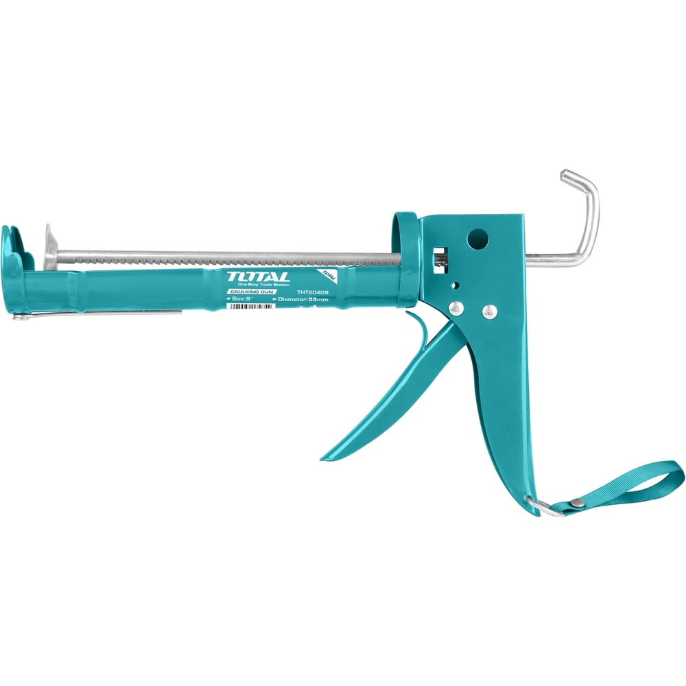 Изображение товара Пистолет для герметика TOTAL 235 мм THT20409 - надежный инструмент для герметизации