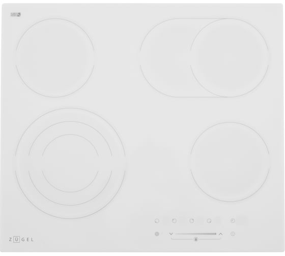 Изображение товара Электрическая варочная поверхность ZUGEL ZEH603W