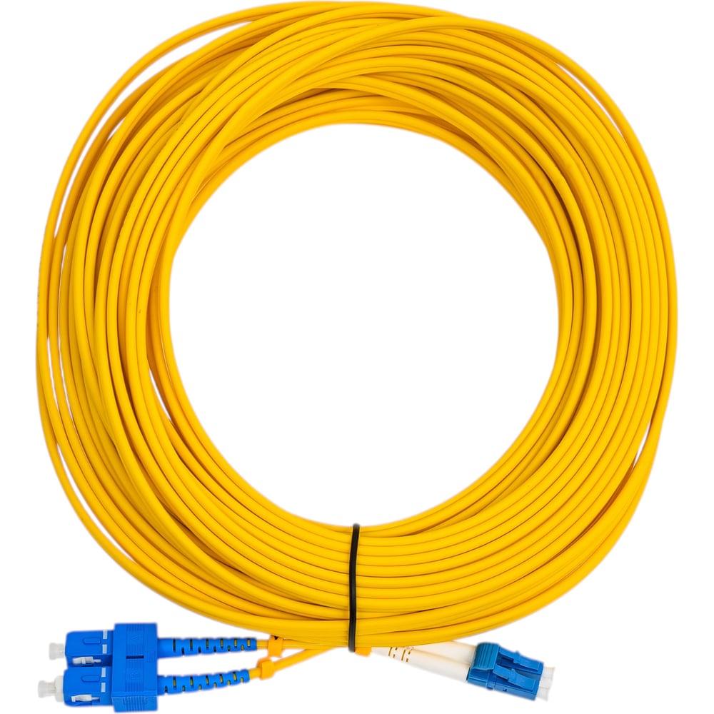Изображение товара Оптический патч-корд Cabeus duplex lc-sc 9/125 20м LSZH FOP(d)-9-LC-SC-20m