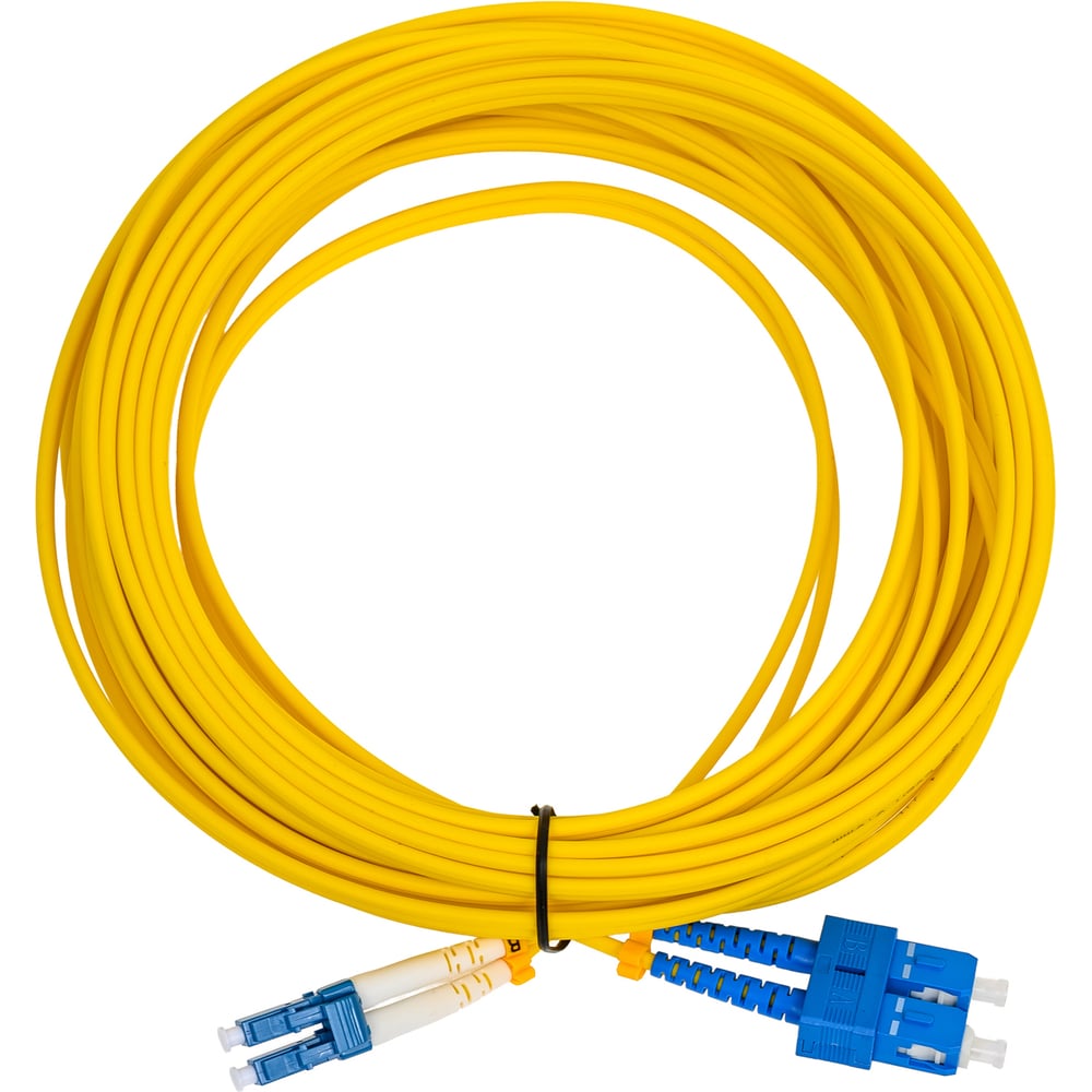 Изображение товара Оптический патч-корд Duplex LC-SC 9/125 10м LSZH Connector