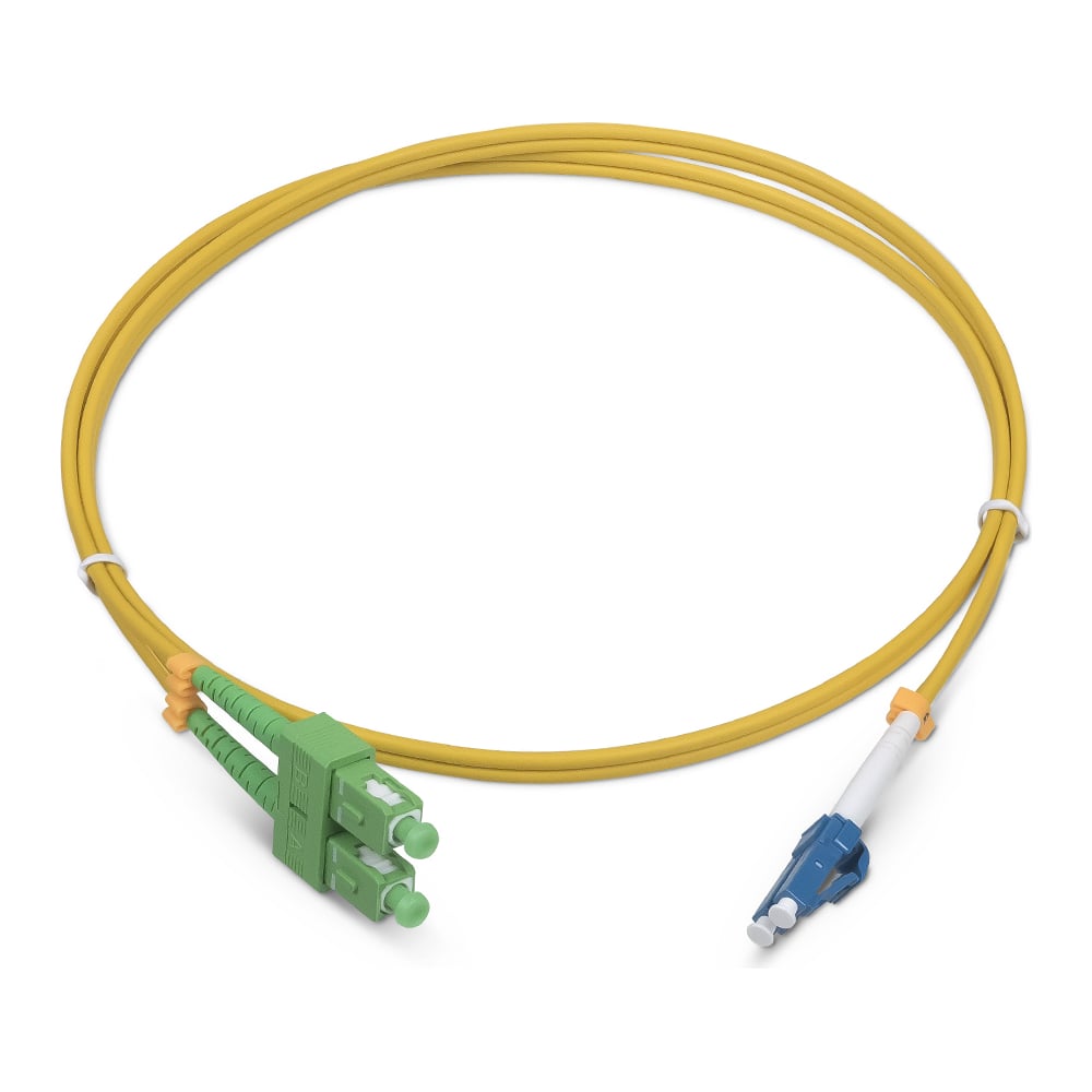 Изображение товара Оптический дуплексный патч-корд Cabeus SM 9/125 10м SC/APC-LC/UPC