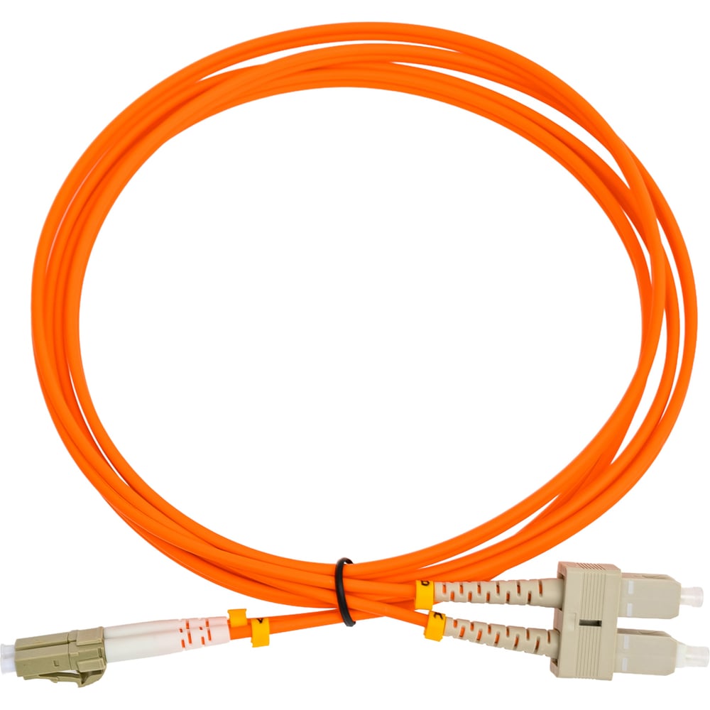 Изображение товара Оптический шнур Cabeus duplex lc-sc 62,5/125 mm 2м