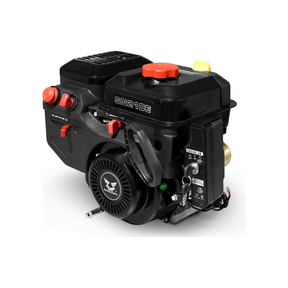 Изображение товара Двигатель SN210E для снегоуборщиков 7 л.с. ZONGSHEN 06.004.00026