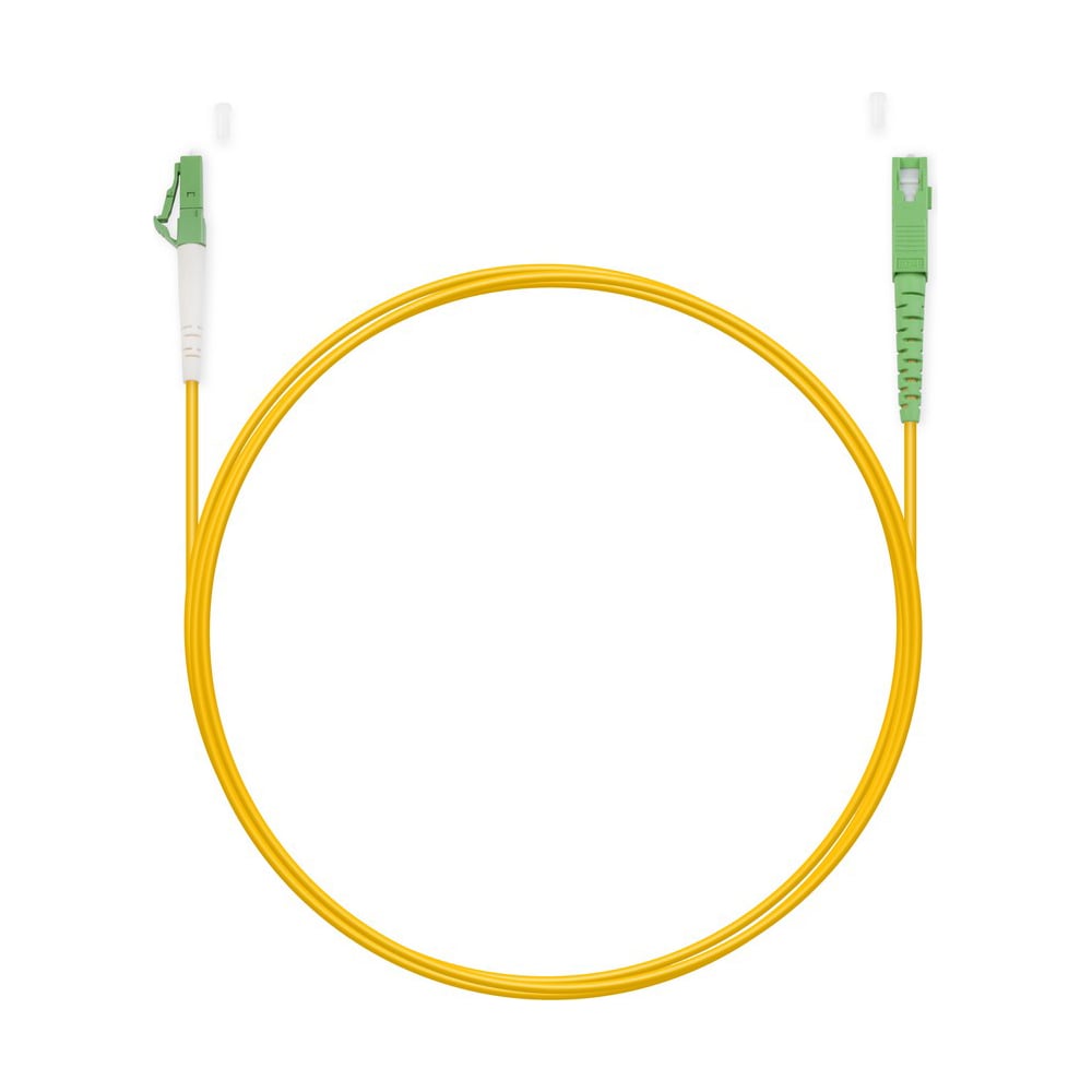 Изображение товара Оптический патч-корд Cabeus simplex lc/apc-sc/apc 3м с APC и OS2