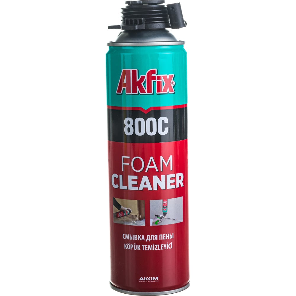 Очиститель монтажной пены Akfix очиститель тормозных колодок и сцепления akfix