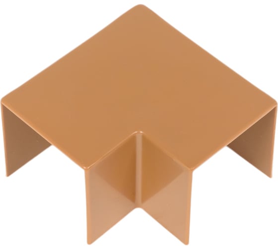 Изображение товара Поворот на 90 градусов Рувинил для РКК 40x40 коричневый ПВР-40х40-К