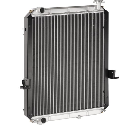 Изображение товара Радиатор охлаждения для автомобилей КАМАЗ Компас 9 (43089)/JAC N75/N80/N90 с дв. Cummins ISF 3.8 LUZAR LRc 0709