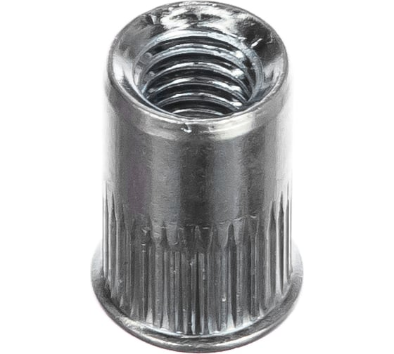 Изображение товара Заклепка резьбовая стальная с насечкой (50 шт; М6; уменьшенный борт) MESSER 212106S-50