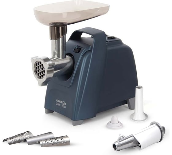 Изображение товара Электромясорубка Аксион М61.04 темно-синяя 4607159824219