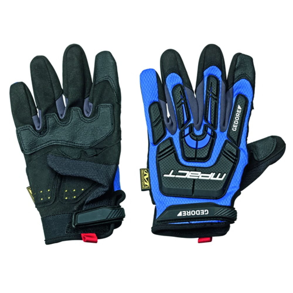 Купить Рабочие перчатки GEDORE, M-Pact, черный/синий, комбинированный