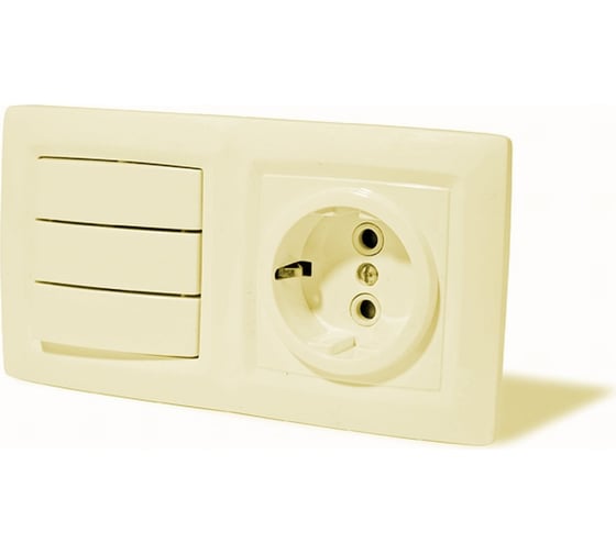 Изображение товара Электроустановочный блок МПО Электротехника 3204