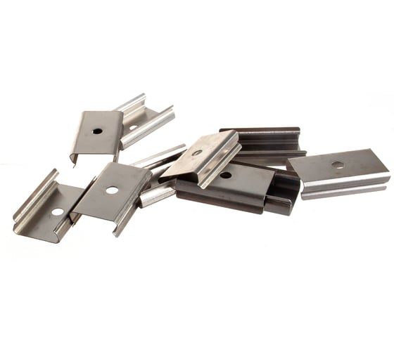 Изображение товара Монтажная клипса для NeonLine ELF 14мм, фронтальный изгиб 10 штук Clip-NL-14-front