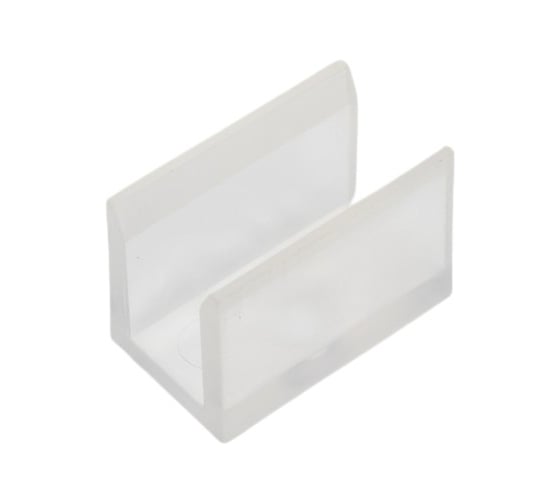 Изображение товара Монтажная клипса для NeonLine ELF 8мм, боковой изгиб 10 штук Clip-NL-8-side