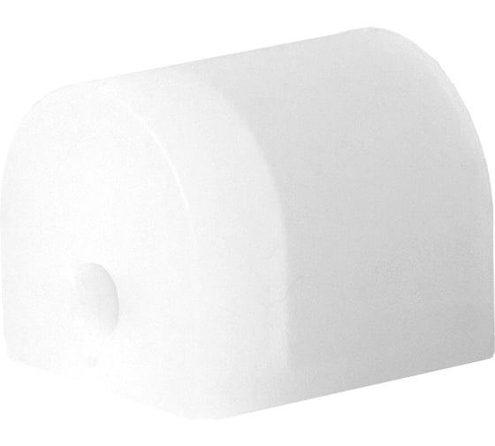 Изображение товара Торцевая заглушка для NeonLine ELF 14 мм, фронтальный изгиб, с отверстием 10 штук Cap-NL-14-front-O