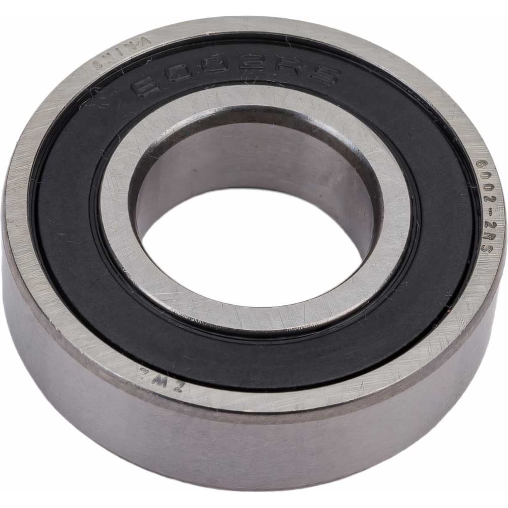 Изображение товара Подшипник ZWZ 6002-2RS шариковый радиальный закрытый сталь 15x32x9 мм