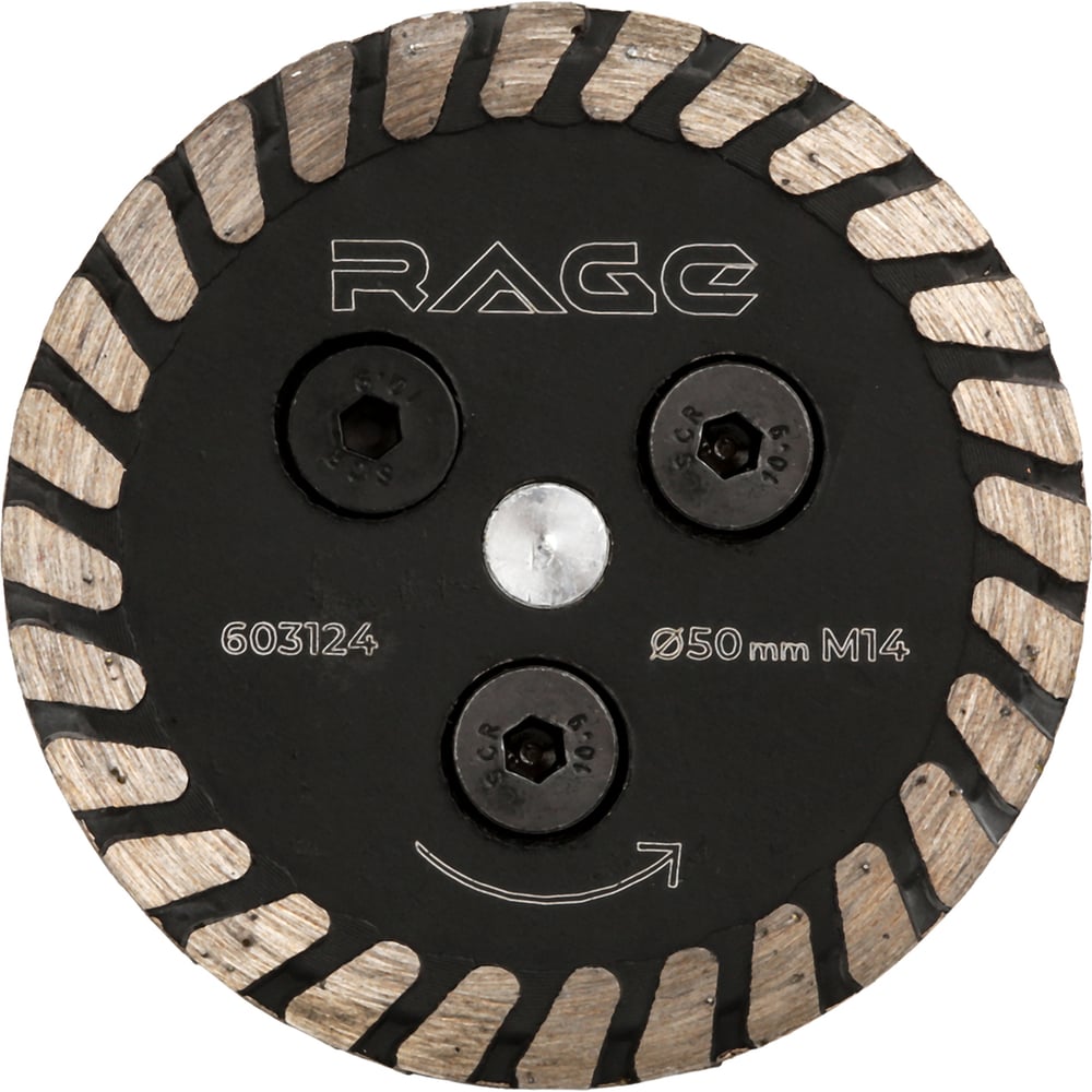 Изображение товара Диск алмазный VIRA 50 мм турбо с фланцем М14