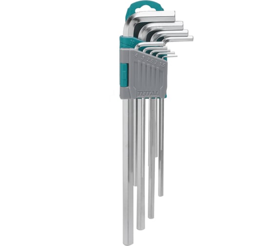 Изображение товара Набор имбусовых ключей TOTAL 9 шт THT106192