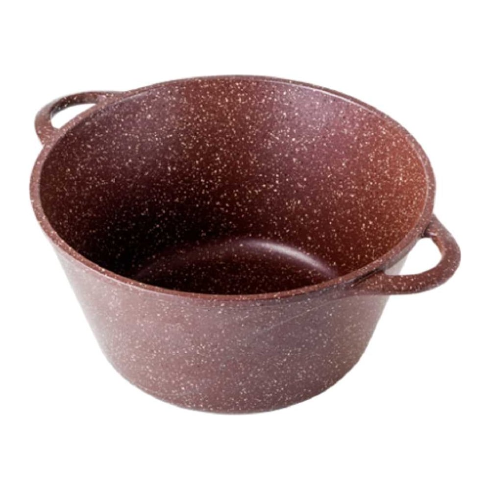 Изображение товара Кастрюля Горница 2 л шоколад, литые ручки, без крышки ПС13551