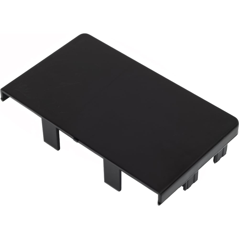 Изображение товара Заглушка Рувинил для РКК 100x60 черная, 4 шт, АБС-пластик