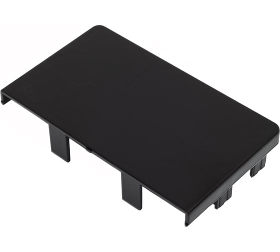 Изображение товара Заглушка Рувинил для РКК 100x60 черный уп 4 шт ЗГЛ-100х60-Ч