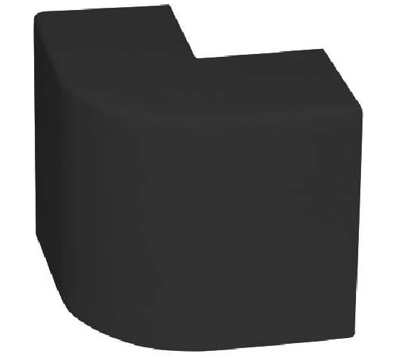 Изображение товара Внешний угол Рувинил для РКК 25x16 черный уп 20 шт УВШ-25х16-Ч