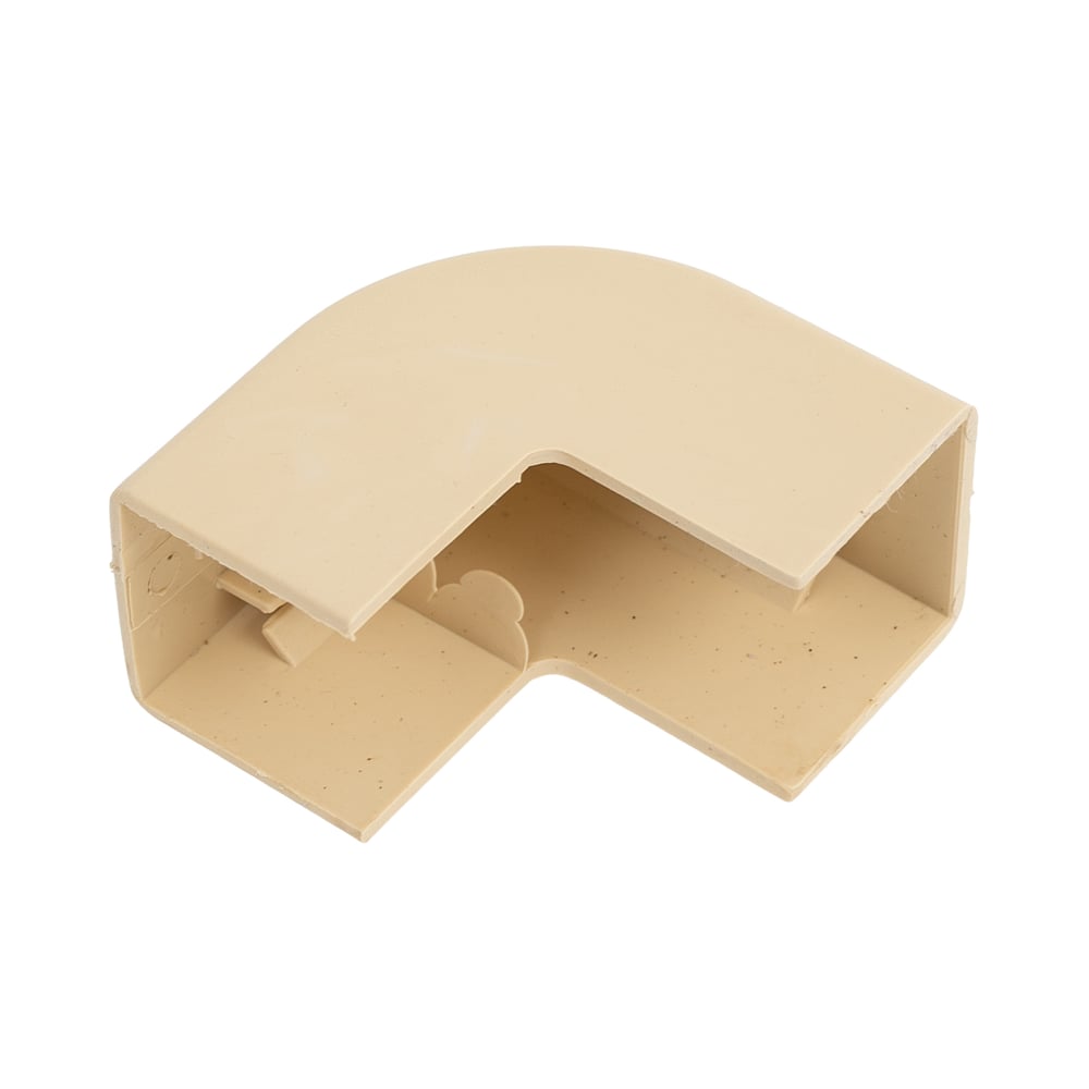 Изображение товара Внешний угол Рувинил для кабель-каналов 16x16 бежевый 20 шт УВШ-16х16-27М