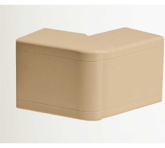 Изображение товара Внешний угол Рувинил для РКК 100x60 разводной бежевый уп 4 шт УВШ-100х60-27М