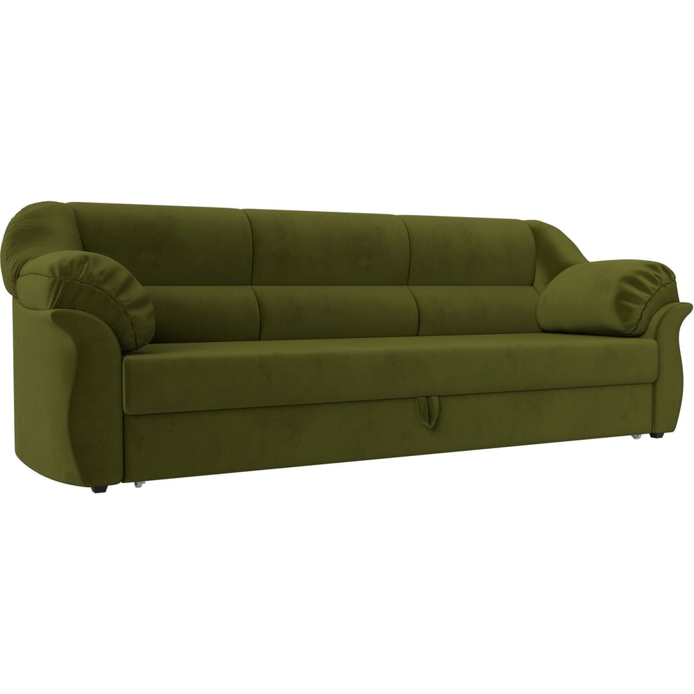 Изображение товара Прямой диван Лига диванов Карнелла 105878 с механизмом дельфин и ящиком