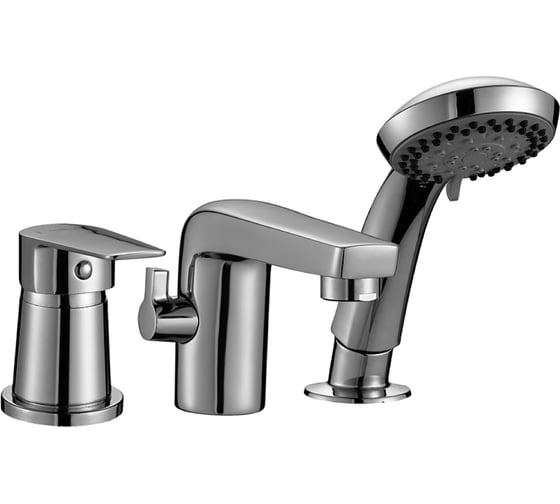 Изображение товара Смеситель Rossinka на борт ванны на 3 отверстия S35-39