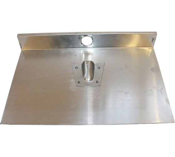 Изображение товара Алюминиевая лопата для снега 375х500 мм с планкой без черенка СПЕЦ КПБ-1Б-375П