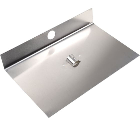 Изображение товара Алюминиевая лопата для снега СПЕЦ 375х500 мм с планкой без черенка КПБ-1Б-375П