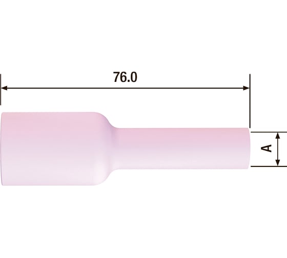Изображение товара Сопло керамическое газовая линза №6L (2 шт; 10 мм) для FB TIG 17-18-26 FUBAG FB54N16L