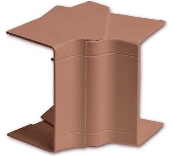 Изображение товара Внутренний угол Рувинил для РКК 100x60 разводной коричневый 4 шт УВН-100х60-К