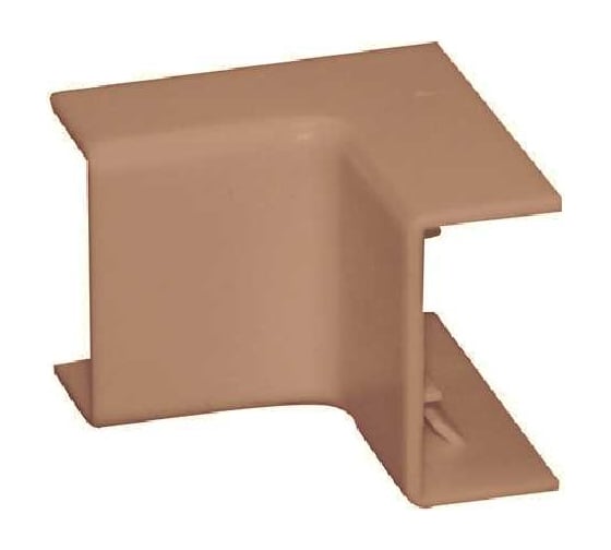 Изображение товара Внутренний угол Рувинил для РКК 16x16 коричневый уп 20 шт УВН-16х16-К