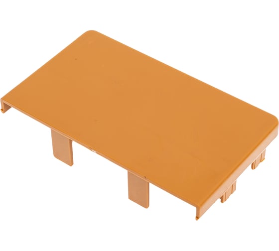 Изображение товара Заглушка Рувинил для РКК 100x60 коричневая 4 шт ЗГЛ-100х60-К