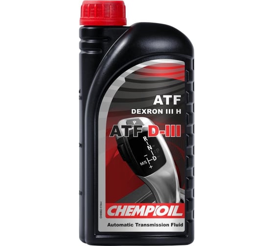 Изображение товара Трансмиссионное масло CHEMPIOIL ATF D-III, синтетическое, 1 л CH8902-1