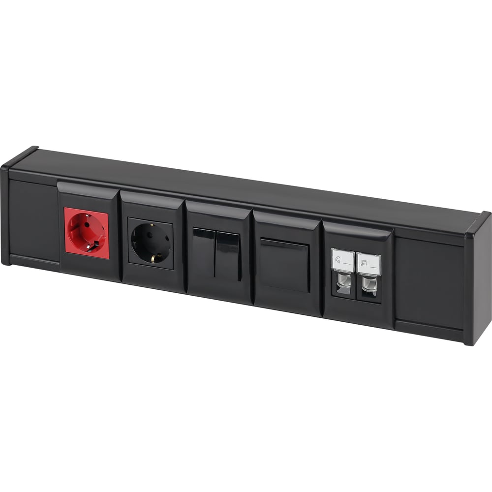 Кабель канал Рувинил 100x60x2000 мм черный 10шт. РКК-100х60-Ч