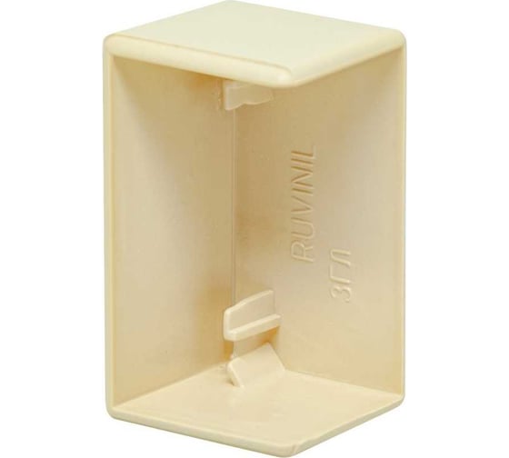 Изображение товара Заглушка Рувинил для РКК 60x40 бежевая уп 10 шт ЗГЛ-60х40-27М